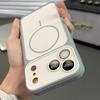 For Magsafe Magnetic Phone Case For iPhone Instantly Turn 17 16 15 14 Plus Pro Max Wireless Charge Matte Non-slip Cover