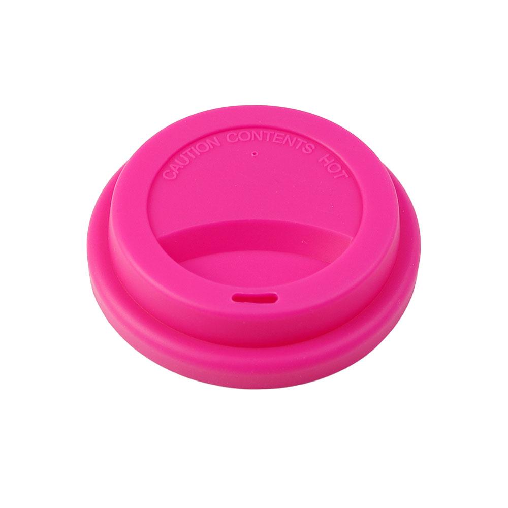 8.5-9.0cm Universal Reusable Silicone Cup Lids Fresh Cover Silicone Insulation Anti-Dust Cup Cover Coffee Mug Lids Cup Sleeve