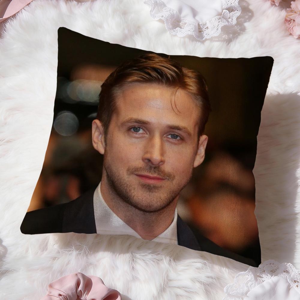 Federa Cuscino Singer R-Ryan Gosling Comfort Premium Reversibile - Design Due in Uno per Qualsiasi Stanza & Interno Auto