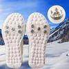 5-Stud Climbing Crampons Anti Slip Mountaineering Cleats Unisex Snow Claw Shoe Covers Walking Hiking Accessories
