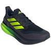 adidas Pureboost 5 Confortables Douces Antidérapantes Résistantes à l'Usure Basses Casual Chaussures de Course Baskets Homme Noir Vert JH6446