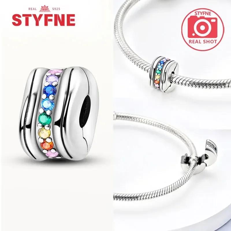 Realcopper Stopper Clip Charm Star Bow Charms Beads For Original Bracelets Fine Jewelry Gifts For Women Diy