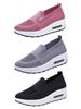 Sneakers da Donna 2025 con Suola Spessa, Ammortizzate ad Aria, in Rete, Slip-On per Aumento dell'Altezza
