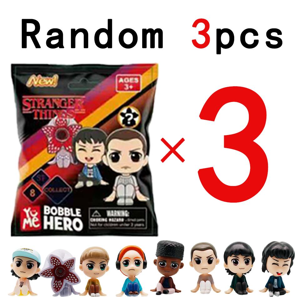 1-24pcs Eleven Demogorgon Strangered Things Vecna Desktop Toys Kid Gifts Figure Collectible For Tabletop Desk Decor MOC ornament Kid Friendly