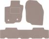 Beige Velours-Fußmatten für: Toyota RAV4 III SUV (2006-2013)