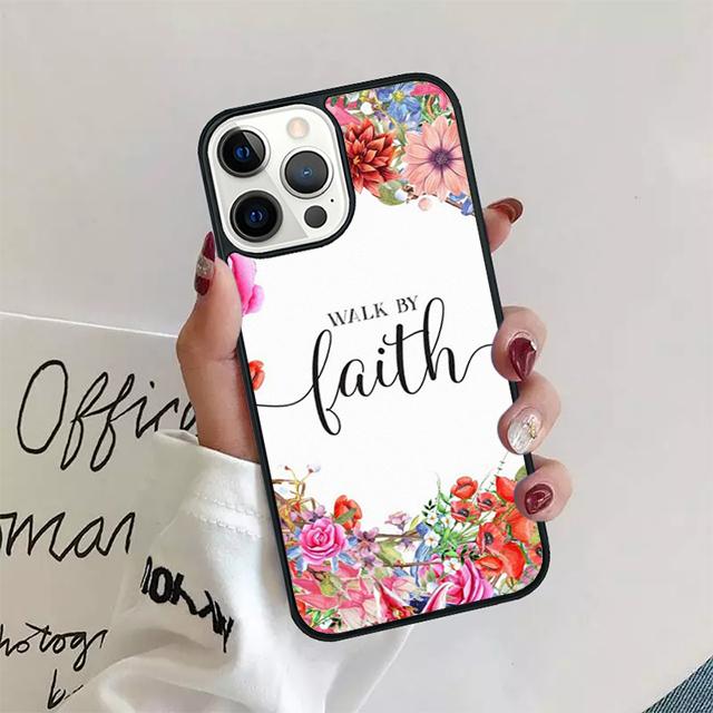 Bible Jesus Christian quotes Phone Case Cover For iPhone 17 Air 15 16 14 13 12 Pro Max 11 Pro Max Plus Coque Shell