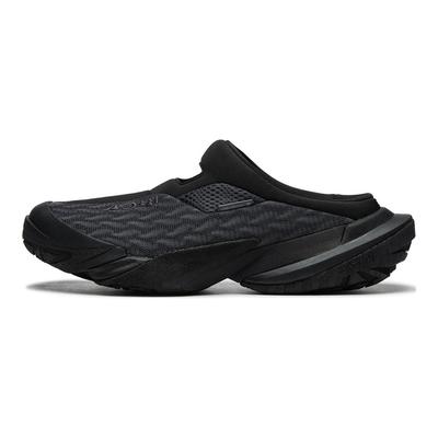 Chinelo de Caminhada Série CF Li Ning Confortável Versátil Absorção de Choque Durável Cano Baixo Sapatos Casuais Tênis Unissex Preto AGLU177-2