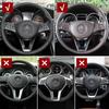 Car Interior Steering Wheel Frame Trim Cover Replacement For Mercedes Benz GLA GLC GLE GLS V Class W156 X253 W292 W166 W447 W448