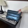 Fashion Thread Handbags Small Zipper Women Clutch Bag Ladies Evening Envelope Bag Female Day Clutches Floppy Purse And Wallet