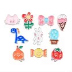 New Hot Sale Kawaii Cabochons Artificial Food Animal Fruit Design Resin with Flat Back for Souvenirs