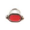 Excellent HERMES Ring Odyssey Ring Red Lizard Women 52 Used