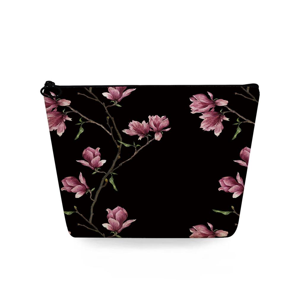 Women Flower Print Cosmetic Bag Toiletries Organize Travel Storage Case 6747