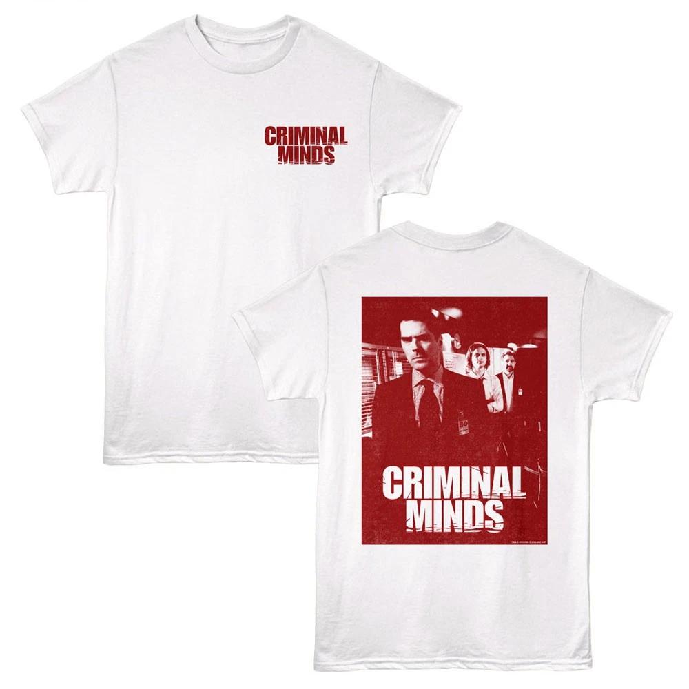 Criminal Minds TV Show Hotchner Reid And Rossi Office Photo Men s T shirt 3XL