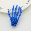 Μόδα Punk Skull Paw φουρκέτα Exaggerated Skull Bone Hand Claws στολίδια μαλλιών