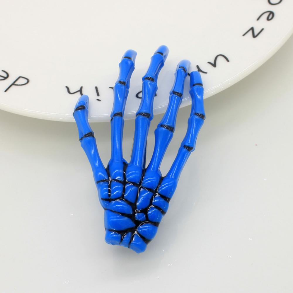 Μόδα Punk Skull Paw φουρκέτα Exaggerated Skull Bone Hand Claws στολίδια μαλλιών