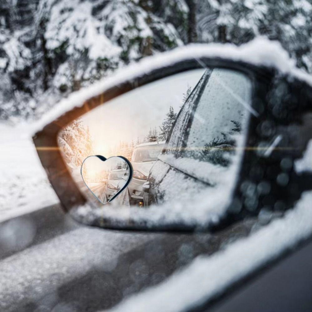 2 Stück Mehrere Formen Totwinkelspiegel Rückwärts-Rückspiegel Automobil-Außen
