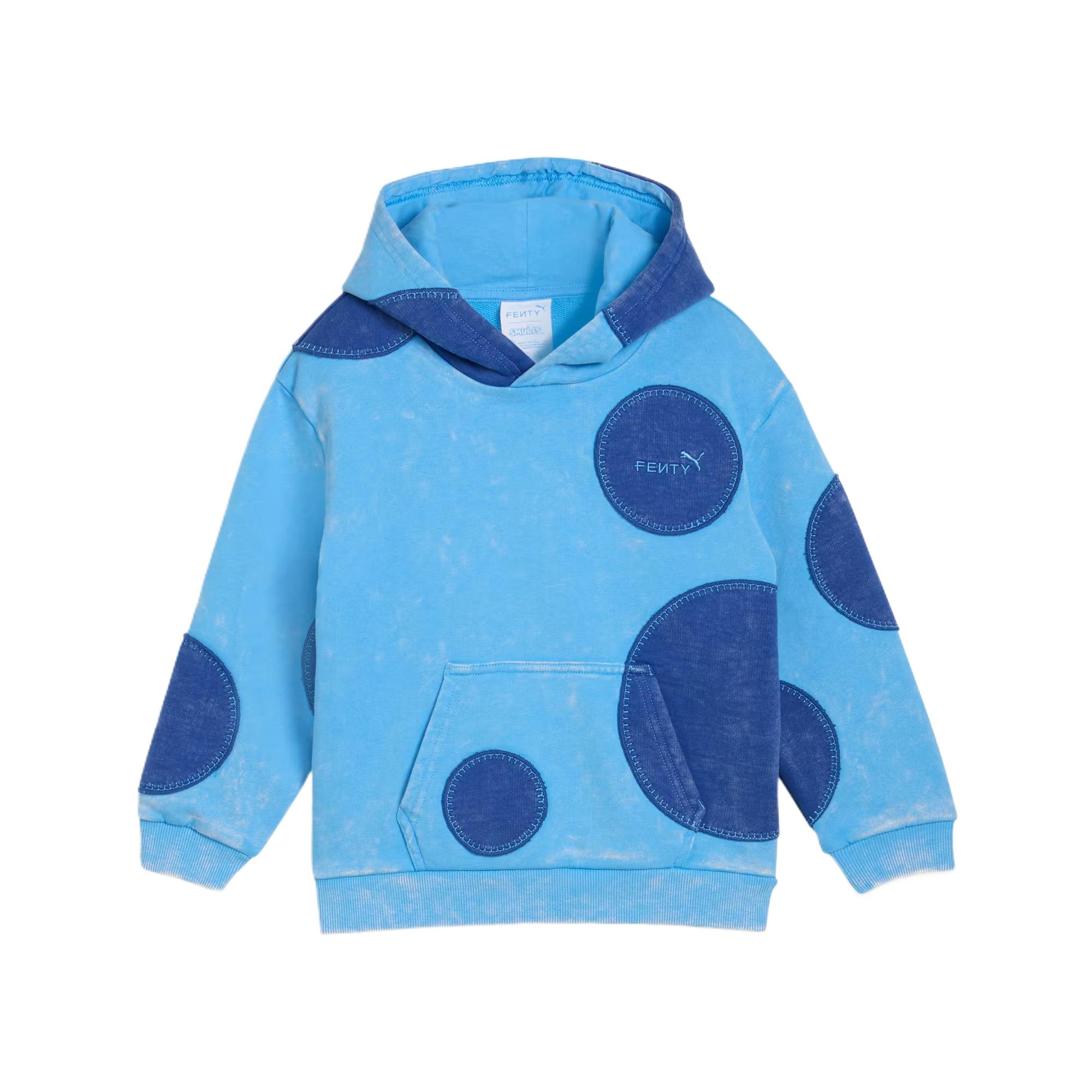 PUMA x LANJINGLING,LIANMINGKUAN Sweatshirt Fenty Smurfs Children Aged 3 7 Years Old 633547-01 110