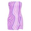 Missy Empire Womens/Ladies Marble Bandeau Slim Mini Dress