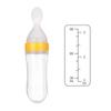 Baby Kid Silicone Safety Food Rice Feeder With Spoon Feeding Bottle Milk Bottle