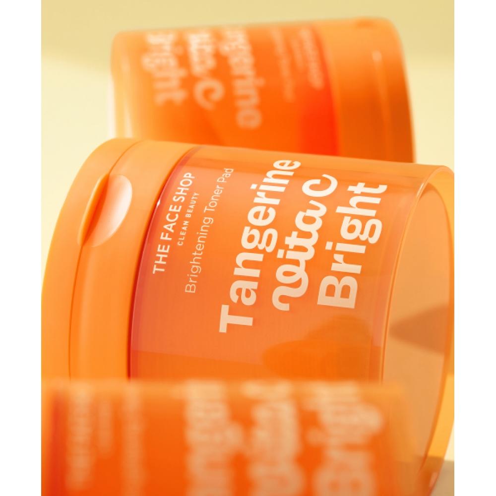The Face Shop Tangerine Vitacie Brightening Toner Pad 180ml