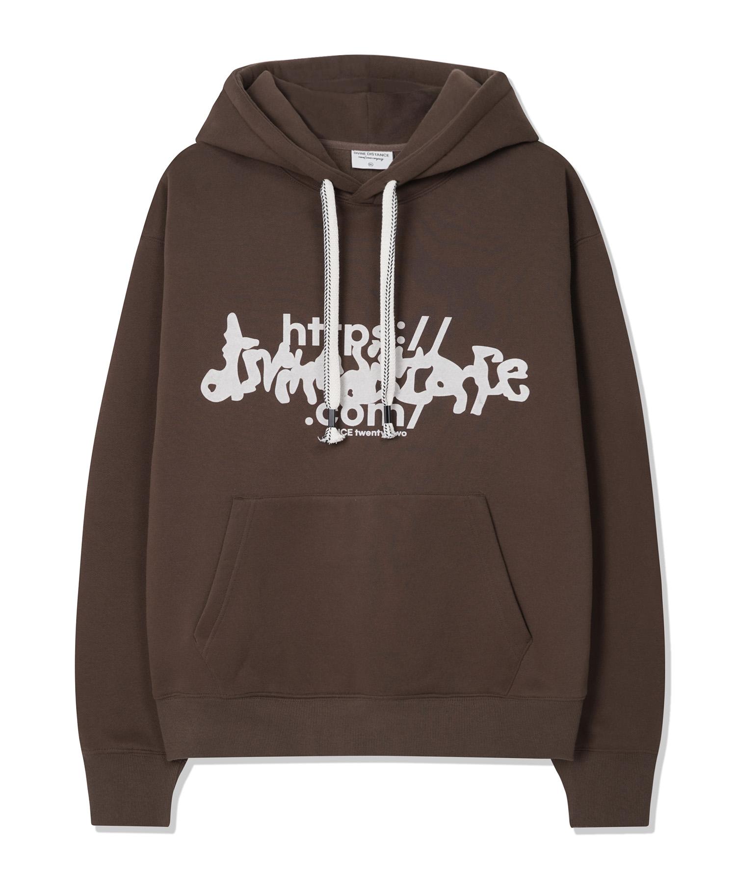 Divine Distance Flash Web Fleece Hoodie [Brown] M