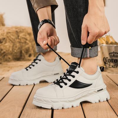 New Men's Classic Fashion Low Top Thick Sole Skateboarding Shoes Comfortable Soft Sole Basketball  Sneakers