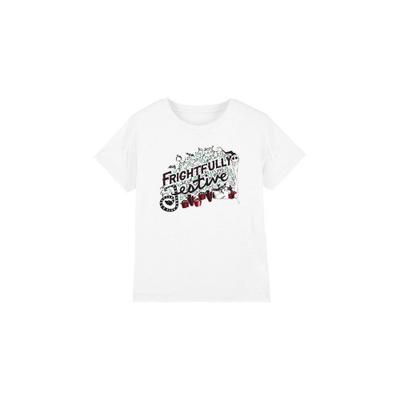 The Nightmare Before Christmas Childrens/Kids Frightfully Festive Holiday T-Shirt