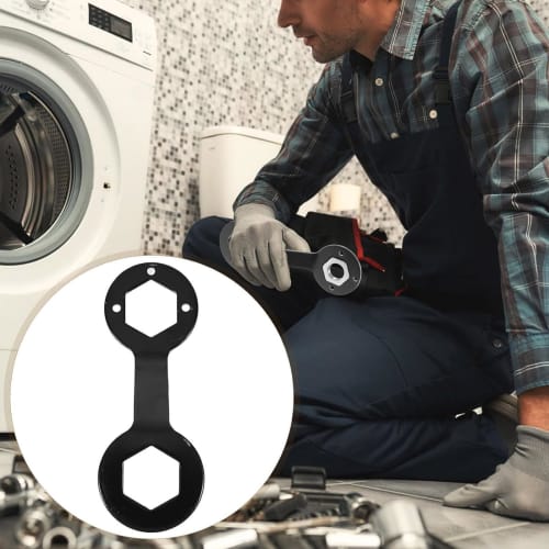 Refoiner Washing Machine Wrench, Hex Wrench, 36mm, 38mm, Metal, Disassembly and Maintenance Tool