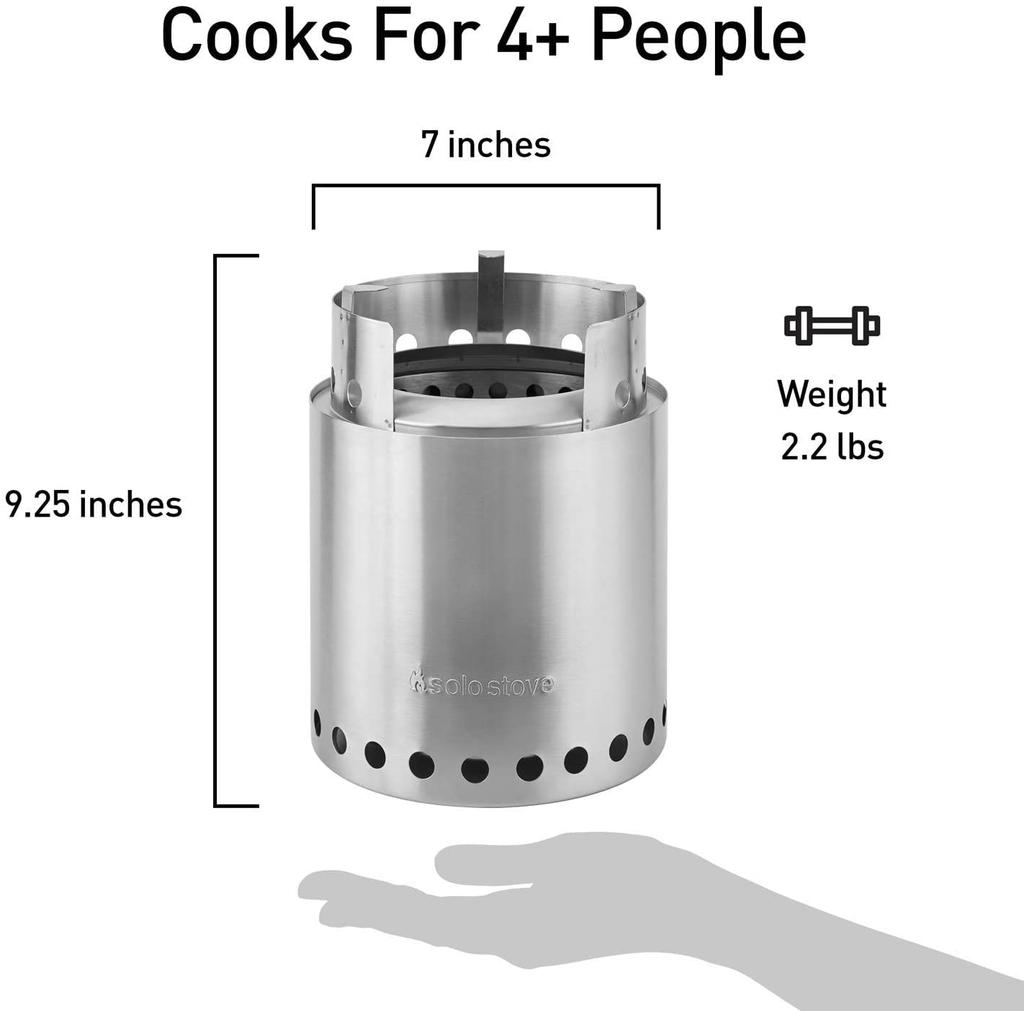 Solo Stove Campfire, Official Japanese Product, Fire Pit with Secondary Combustion