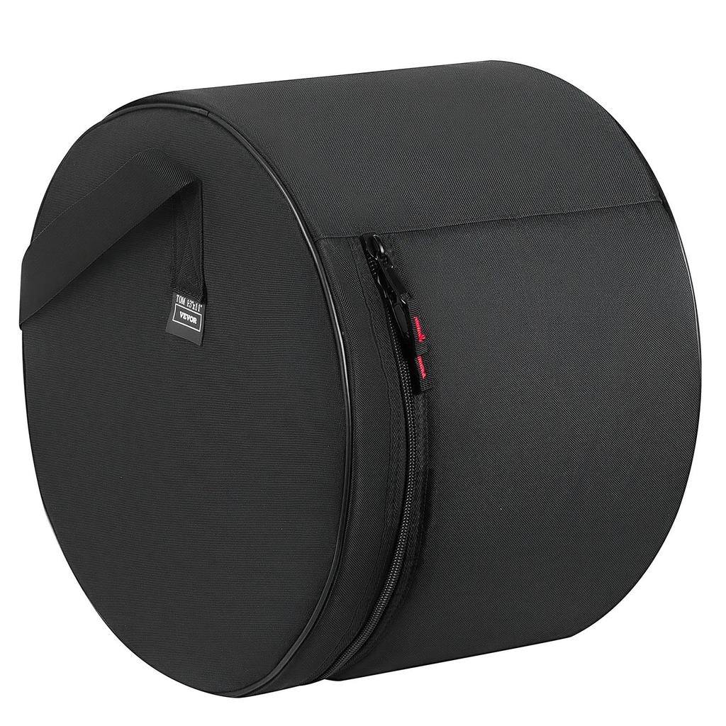 5-Piece Drum Case Set, 600D, Padded Drum Bags for Bass, Tom, and Snare, Thick Padding, Lightweight Protective Covers, Travel Storage Cases with