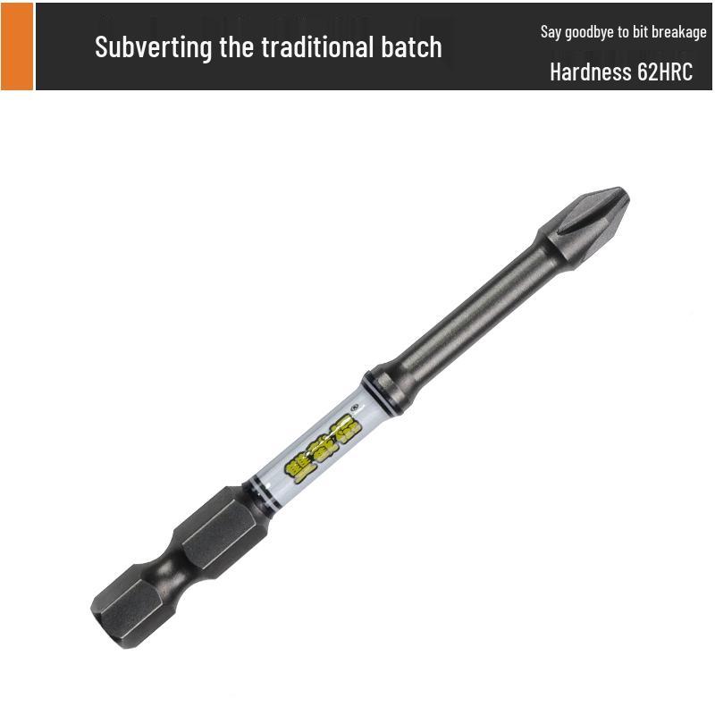 Nunchucks D2 Series Magnetic Alloy Steel Phillips Drill Bit - High Hardness & Impact Resistant
