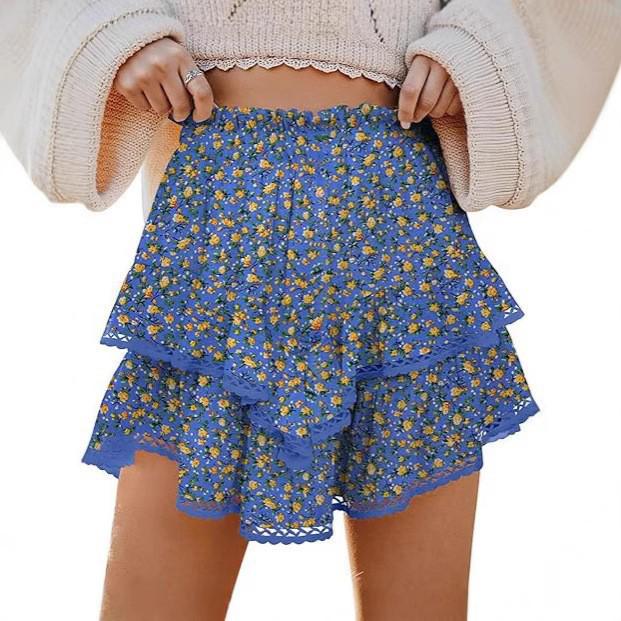 2025 Bohemian Pleated High Waist Women's Golf/Tennis Skirt