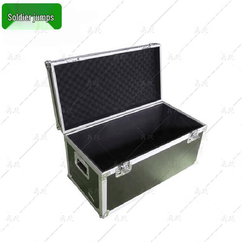 Прочный черный алюминиевый кейс для хранения