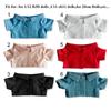 For 20cm Idol  Doll Clothes Accessories Striped Short Sleeve Cotton Stuffed Doll Shirt Top Blouse T-shirt Kids Toy Gift