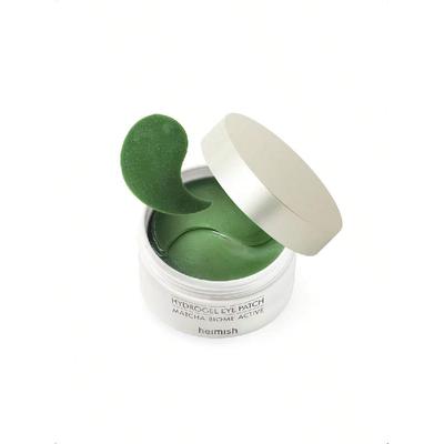 Heimish Matcha Biome Hydrogel Eye Patch 1.4g(60pcs) - Anti Aging Under Eye Patches, Hydrating, Firming, Calming & Soothing Eye Mask With Matcha