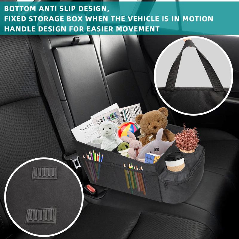 Large Capacity Car Back Seat Organizer - Oxford Cloth Storage Bag