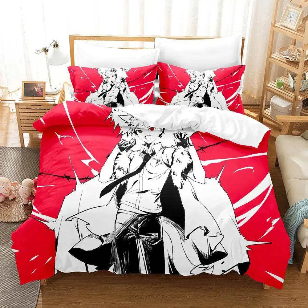 Anime Danganronpa V3 Chiaki Nanami Bettwäscheset Bettbezug Bettset Steppdecke Kissenbezug Bettdecke King Queen Size Jungen Erwachsene