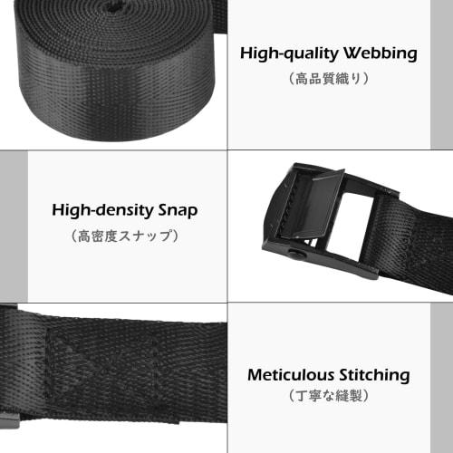 TRIWONDER Cargo Tie-Down Straps, Lashing Straps, Anti-Tip Belts, Ratchet Straps, Motorcycle Tie-Down Straps, Packaging Straps, Earthquake-Resistant St