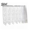 Semi Transparent Gauze Floral Over White Kitchen Lace Window Valance Curtain Rustic Sink Short Curtains for Windows Sheer Scalloped