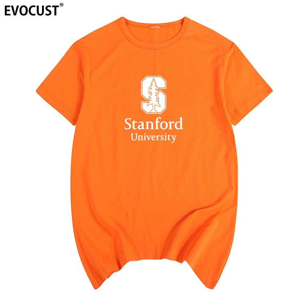 STANFORD UNIVERSITY T-Shirt Baumwolle Herren T-Shirt Neu TEE T-SHIRT Damen