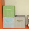 1pc Cube Storage Bins for Clothes Foldable Fabric Closet Storage with Handles Bedroom Wardrobe Organizing Container for Tops