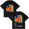 Casual Cotton Streetwear OUEVED EL BAIFO Album  Tour Print Unisex Women Fashion HipHop Tshirts Summer Shortsleeved Tees