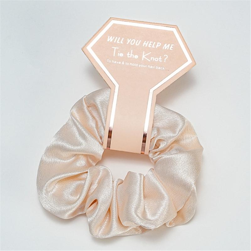 Multicolored Retros Head Rope Temperament Ladies Hair Ties Scrunchies Ties Fashionable Head Accessory