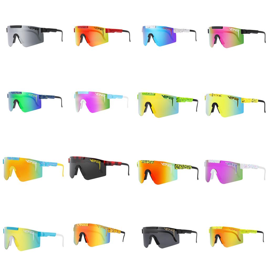 Fashionable Pit Viper Outdoor Sunglasses With Polarized Lenses And Windproof Design For Enthusiasts