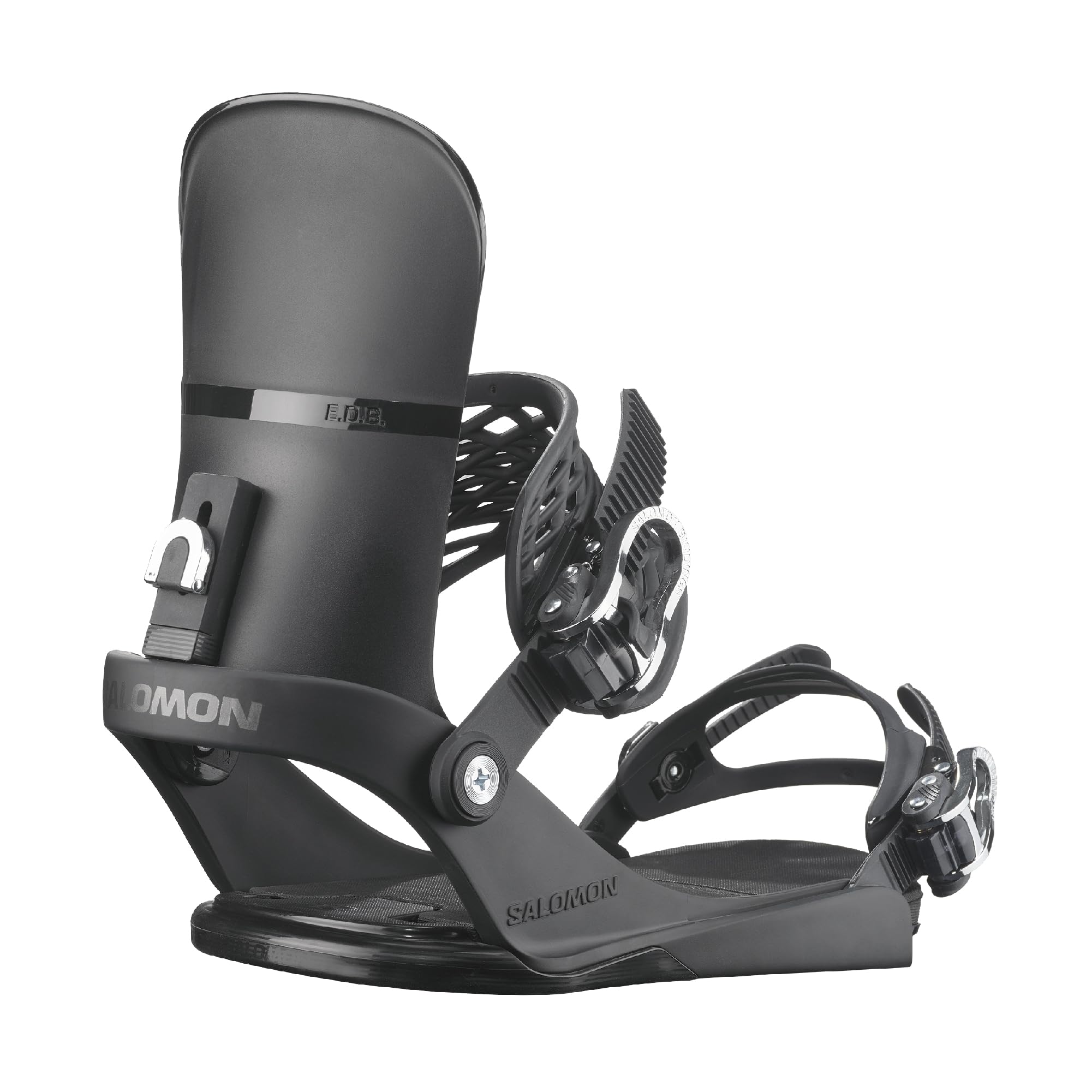 

Salomon EDB Snowboard Bindings (2024-25 Model, Unisex, L47650200, S) чёрный