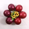 Cherry Red Double Layer Latex Balloons for Weddings and Festivals