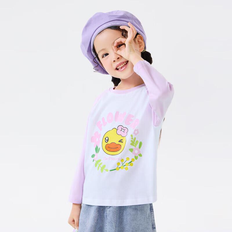 B.Duck Girls  Long Sleeve Cotton T-Shirt 160CM