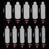60Pcs 3D Silicone Double Nail Forms Mould Sticker Set for Nail Extension Quick Building Double Nail Forms Mould