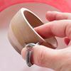2Pcs Pottery Clay Glaze Clamps Tool Portable Sturdy DIY for Teacups Ergonomics Fingertip