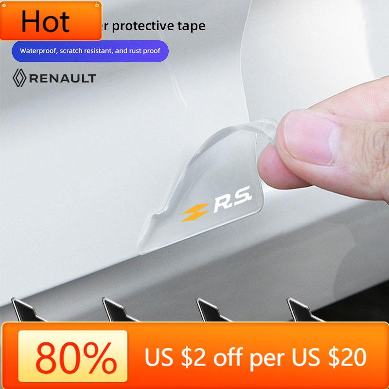 2026 Hot For Renault Interior Stickers Car Door Corner Anti-collision Cover Anti-Scratch Protection Sticker For Renault Clio Kol